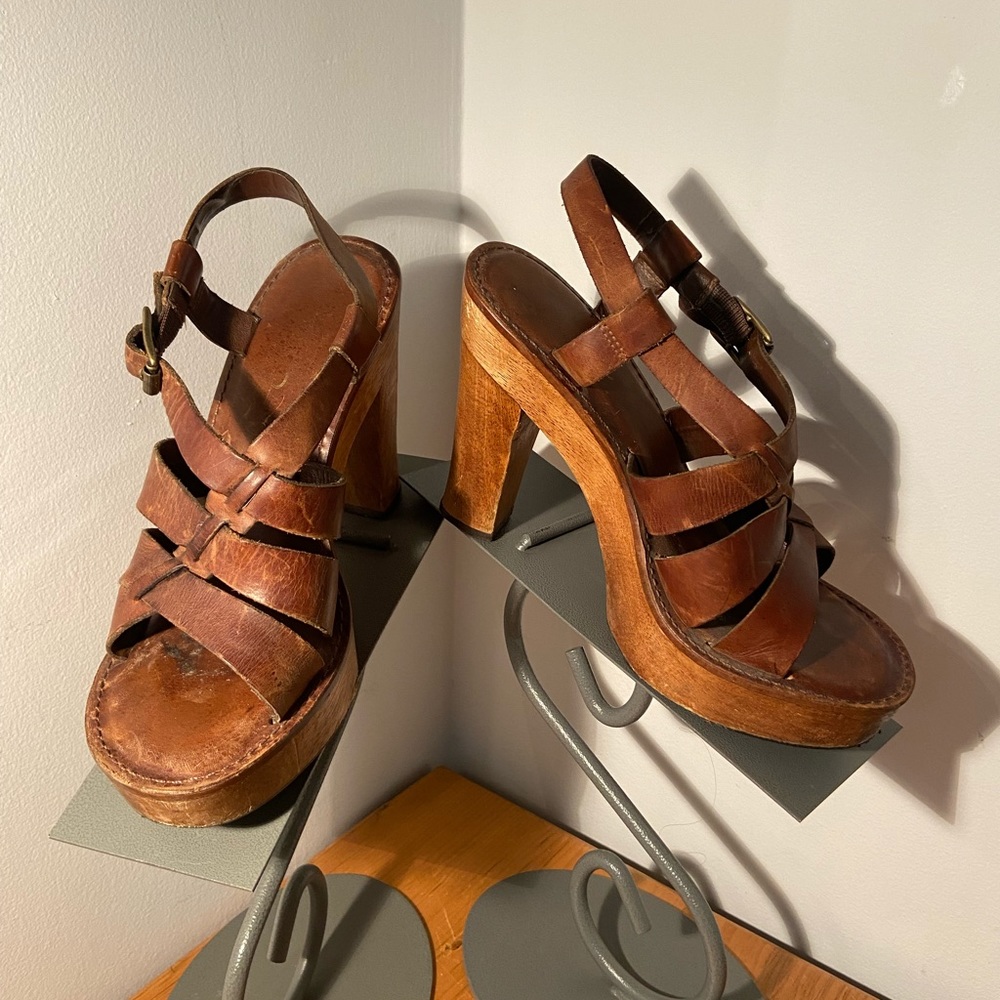 Vintage Bohemian Leather shoes